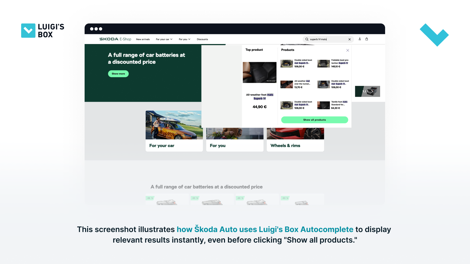 screenshot of Luigi's Box